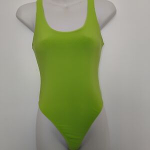 Vibrant Green Bodysuit